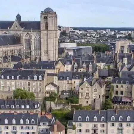 Appartement lumineux avec jardin à Le Mans, 35 m², 2 pers. Appartamento *